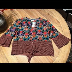 NWT Anthropologie Maeve Top Sz 12